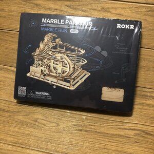 ROKR Marble Parkour Marble Run Wooden 3D Puzzle Kit NEW SEALED LG501
